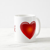 Poopchik et tasse de coeur de baba Raisa (Devant droit)