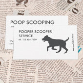 Pooper Scooper Visitekaartje