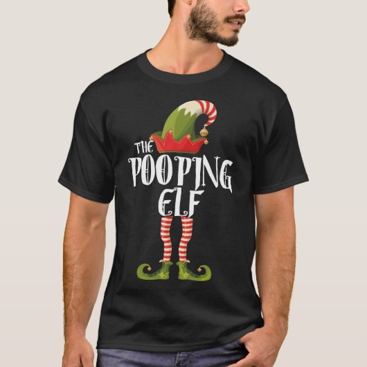 " poopgezin matching kerstmis " t-shirt (Voorkant)