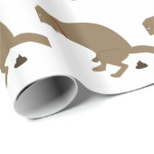 Pooping Dog Cadeaupapier (Rol Hoek)