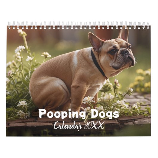 Pooping Dogs Kalender 2026 (Hoes)