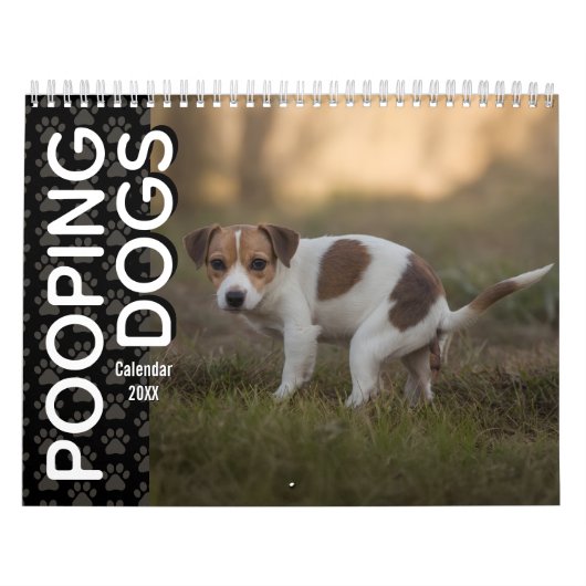 Pooping Dogs Kalender 2026 (Hoes)