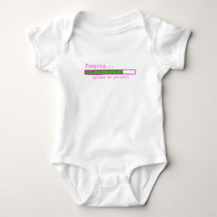 Pooping, wees geduldig... romper