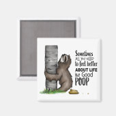 poopingssleuf magneet (Voorkant / Achterkant)