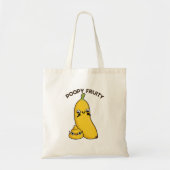Poopy Fruny Fruit Banana Pun Tote Bag (Voorkant)