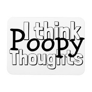 Poopy Thoughts bekijken Magneet