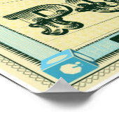 POORER Poster van KNIEUW! Designs (Hoek)