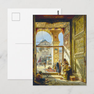 Poort Grote Omajjaden-moskee Damascus Bauernfein Briefkaart