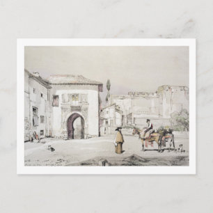 Poort van de wijnstok (Puerta del Vino), van "Sche Briefkaart