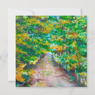 Poort van liefde herfstlandschap