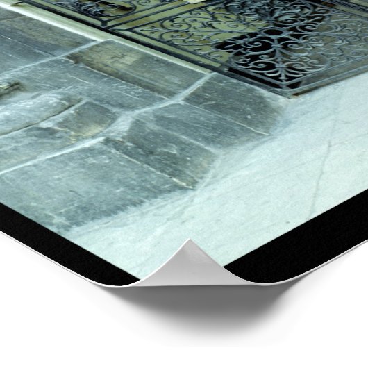 poorten, deelvenster Transformeren en omverwerpen Poster (Hoek)