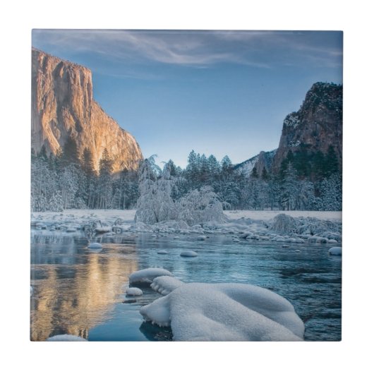 poorten in Yosemite Tegeltje (Voorkant)