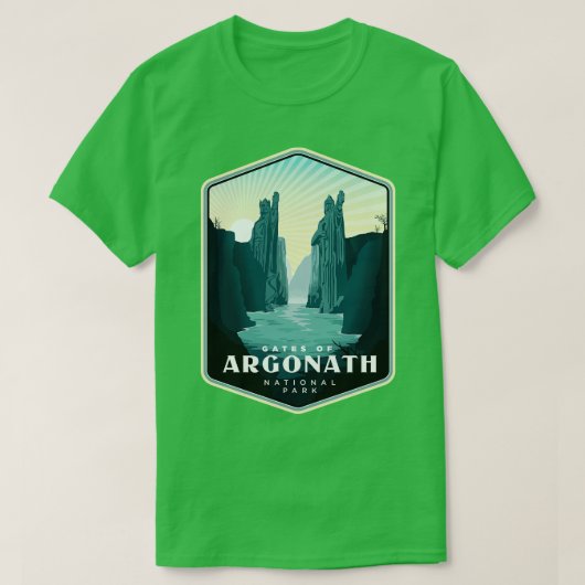 Poorten van Argonath National Park T-shirt (Design voorkant)