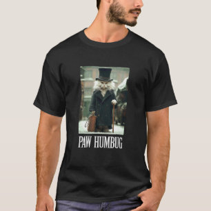 Poot onzin grappige kat kerst huisdier vakantie fo t-shirt