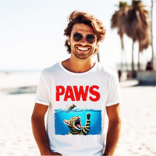 Poot Parodie Kat Muis Humoristische Kat Jaagt Op M T-shirt