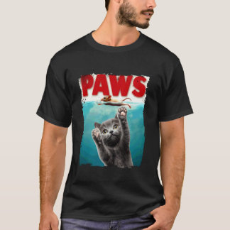Poot Parodie Kat Muis Humoristische Kat Jacht 80s T-shirt