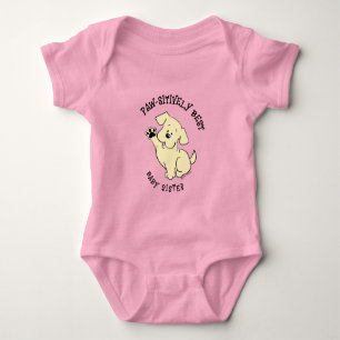 Poot-positief Beste Baby Zus Matching Broer/Zus Romper