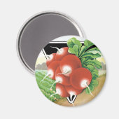  pootaardappelen met etiket op zadels magneet (Voorkant / Achterkant)