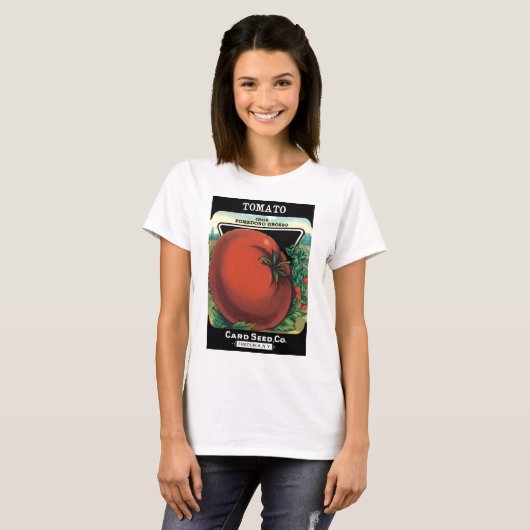 pootaardappelen, tomaat Pomodoro T-shirt (Voorkant volledig)