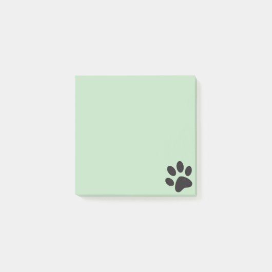 pootafdruk  post-it® notes (Voorkant)