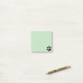 pootafdruk  post-it® notes (Op bureau)