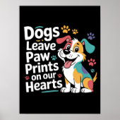 Pootafdrukken Hartelijke Hond Legacy Poster (Voorkant)