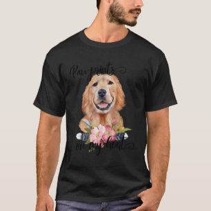 Pootafdrukken Op Mijn Hart Geschenken Voor Hondenl T-shirt