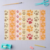 pootafdrukken van tissuepapier (Craft)