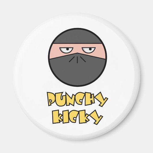 Pootie! - Ninja Magnet Magneet (Voorkant)