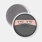 Pootie! - Ninjahead Magnet Magneet (Voorkant / Achterkant)