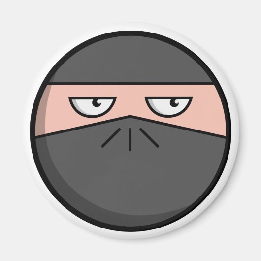 Pootie! - Ninjahead Magnet Magneet (Voorkant)