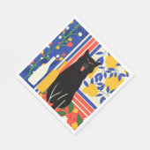 Pootjes en patronen servet (Hoek)