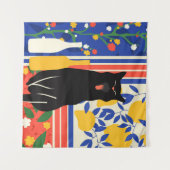 Pootjes en patronen wandkleed (Voorkant (horizontaal))