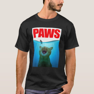 POOTJES Kat en Muis Bovenste Haai En Kat T-shirt