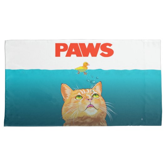 Pootjes! Kussensloop (Voorkant-Rechts)