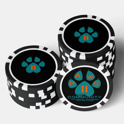 POOTJES SPEELKAARTEN POKER CHIPS (Opstapeling)