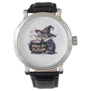 Pootjes van mijn drankje, Kawaii Halloween Witch C Horloge