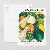 pootpastekunst, gemengde golfslag briefkaart (Voorkant / Achterkant)