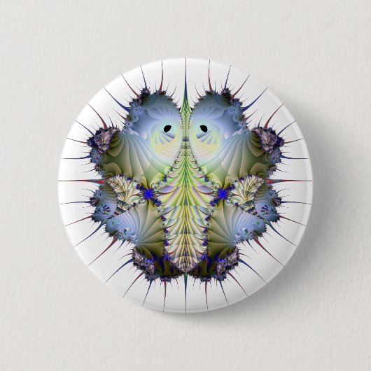Poovoot Bug Ronde Button 5,7 Cm (Voorkant)
