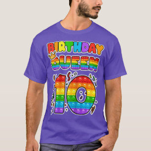 Pop 10-jarige koningin 10 jaar oud meisje Fidge T-shirt