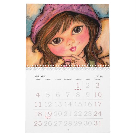pop 2012 Art Minis Best Friends Calendar Kalender (Jan 2026)