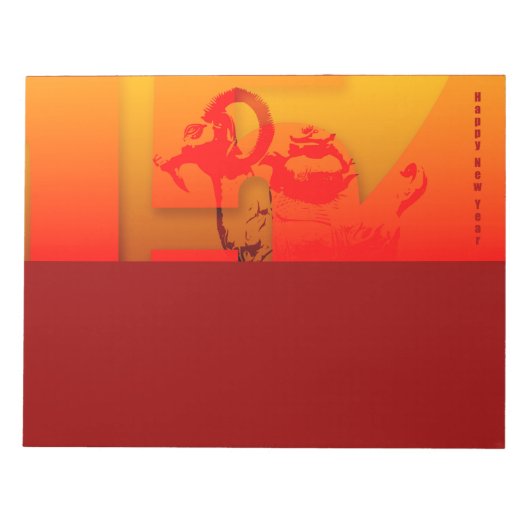 Pop 2015 Ram Sheep Chèvre Année - Bloc-notes (Devant)