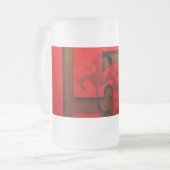 Pop 2015 Ram Sheep Goat Year - Frosted Glass Mok (Voorkant links)