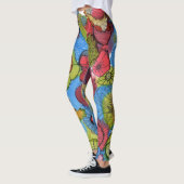 Pop a Doodle Leggings (Gauche)