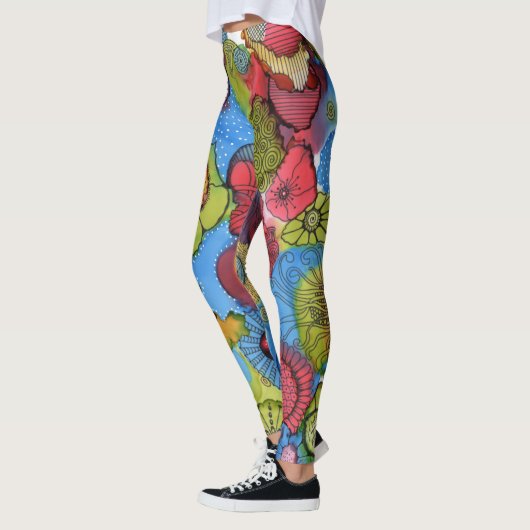 Pop a Doodle Leggings (Gauche)