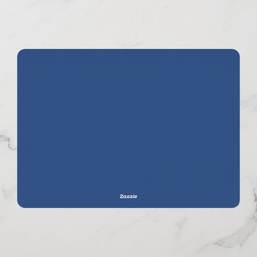 Pop aan over en koel | Populaire kinderen Birthday Folie Uitnodiging (Achterkant)