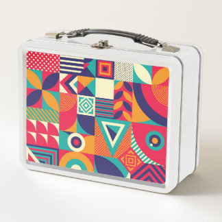 Pop abstracte geometrische vormen, naadloos patroo