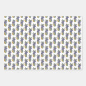 Pop anananas Art Trio Inpakpapier Vel (Voorkant 2)