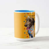Pop Anniversaire Dans La Mug De Chiot (Devant droit)
