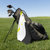 Pop-art92 Golfhanddoek (Groen)